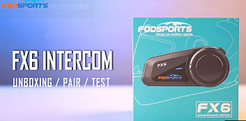 Avis Intercom Moto Fodsports FX6